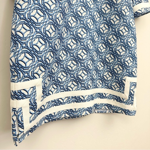 Preston & York Loretta Linen Blend 3/4 Sleeve Dress - Picture 4 of 10